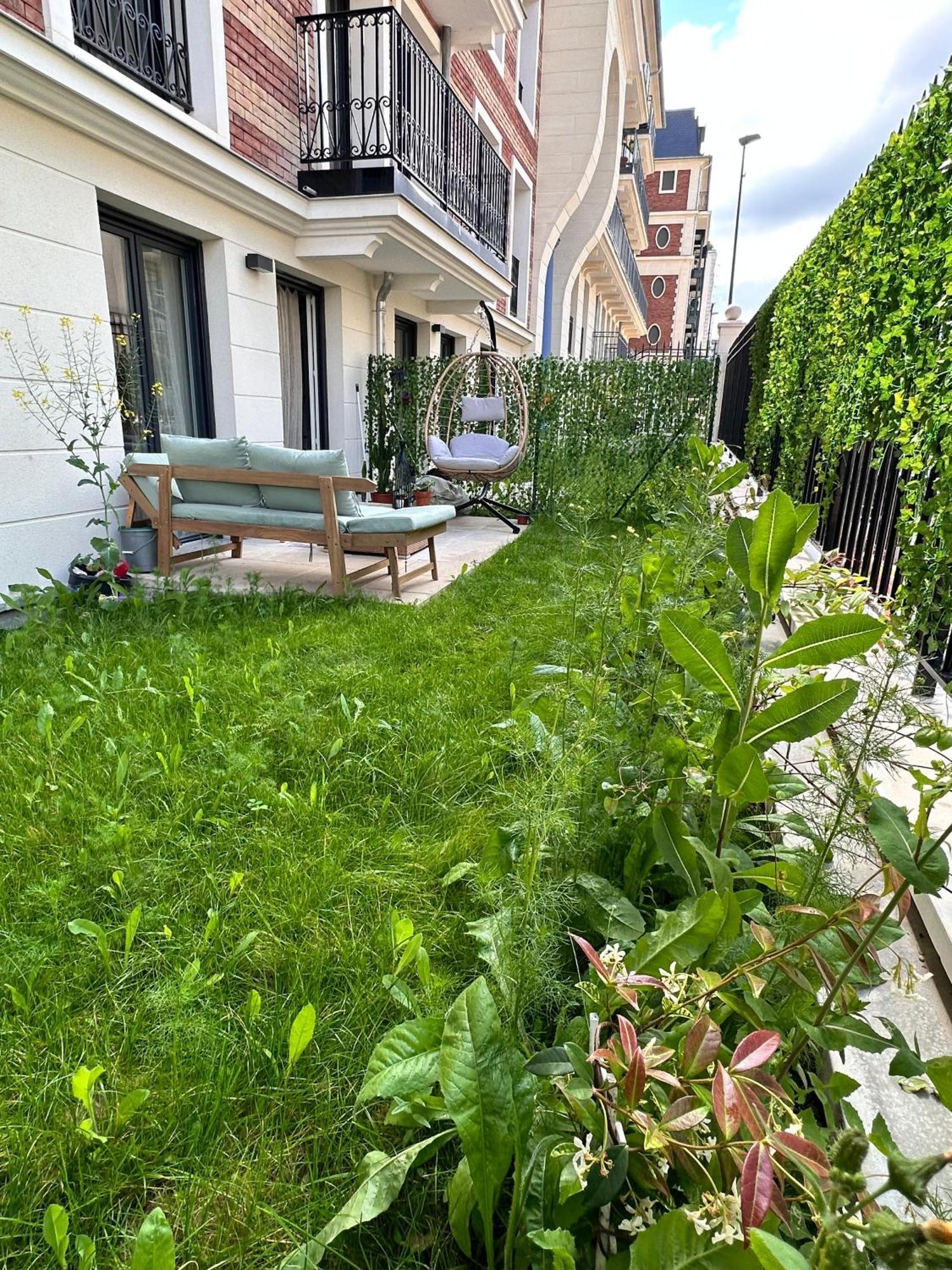 Cosy Summer Stay In Boho Style Apartment - 8 Mins From Paris Center - Garden And Underground Parking 克拉马 外观 照片